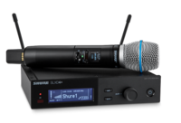 WIRELESS SYSTEM WITH BETA 87A HANDHELD TRANSMITTER